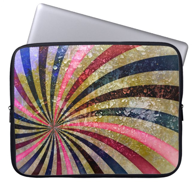 abstract grunge background patternabstract, aged,  laptop sleeve (Front)
