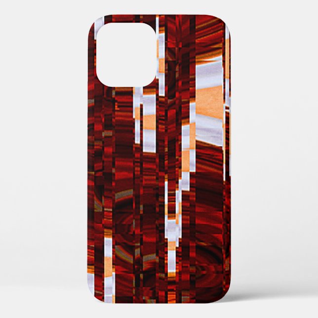 abstract grunge background with glitch effectabstr Case-Mate iPhone case (Back)