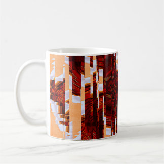 abstract grunge background with glitch effectabstr coffee mug