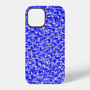 Abstract grunge blue dark stucco wall background.  iPhone 12 case