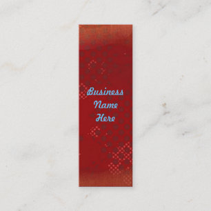 Abstract Grunge Geometric Bookmark Business Cards