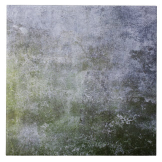 Abstract Grunge Moss Covered Stone Wall Texture Tile