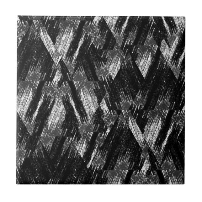 Abstract grunge pattern. ceramic tile (Front)