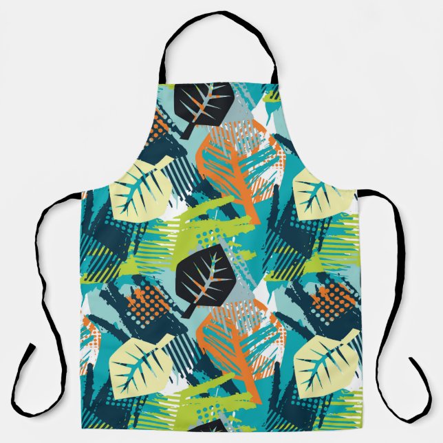 Abstract Grunge: Rough Seamless Surface. Apron (Front)