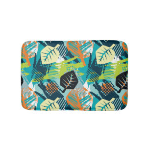 Abstract Grunge: Rough Seamless Surface. Bath Mat