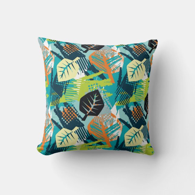 Abstract Grunge: Rough Seamless Surface. Cushion (Front)