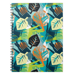 Abstract Grunge: Rough Seamless Surface. Notebook