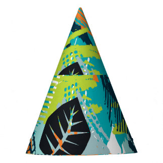 Abstract Grunge: Rough Seamless Surface. Party Hat