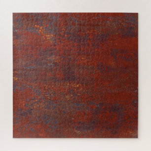 Abstract grunge rusty texture: realistic stucco jigsaw puzzle
