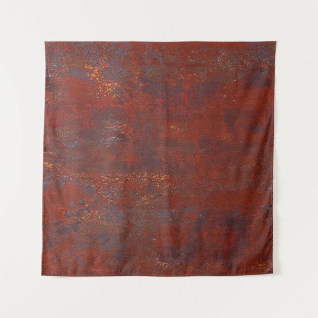 Abstract grunge rusty texture: realistic stucco tapestry (Front)