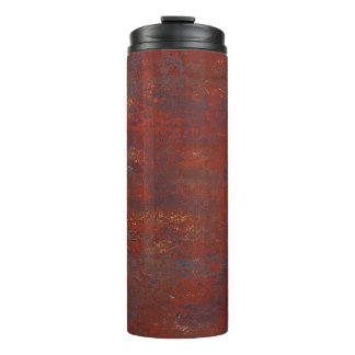 Abstract grunge rusty texture: realistic stucco thermal tumbler