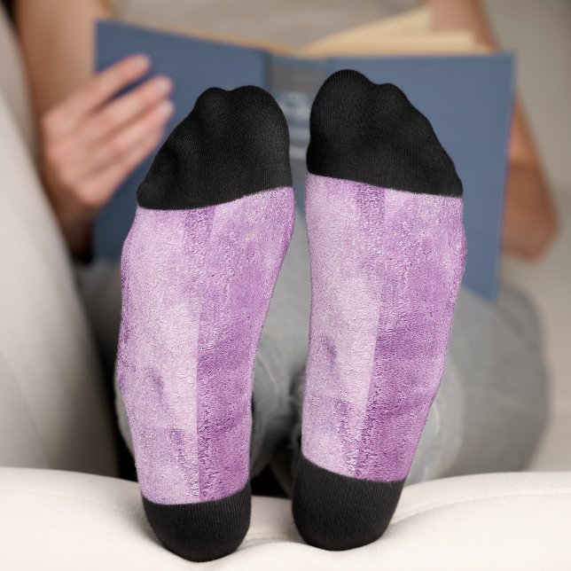 Abstract grunge stone texture socks (Bottom)