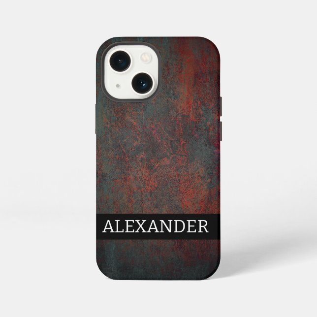 Abstract grunge texture iPhone case (Back)
