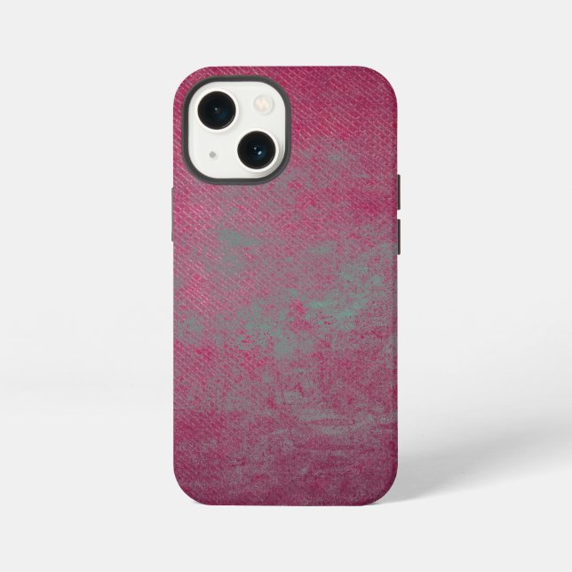 Abstract grunge texture leather iPhone case (Back)