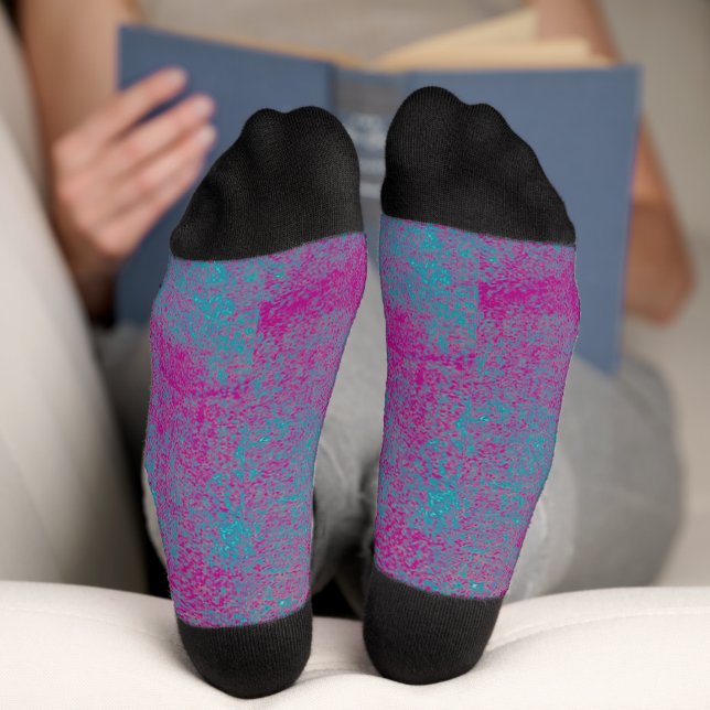 Abstract grunge texture socks (Bottom)