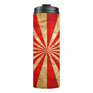 Abstract grunge texture thermal tumbler