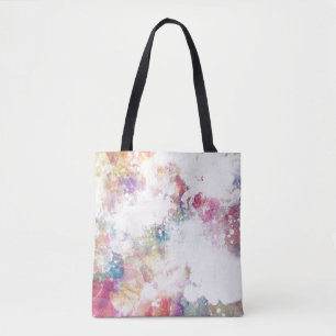 Abstract grunge texture with watercolor paint 2 tote bag