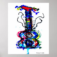 Abstract Guitar