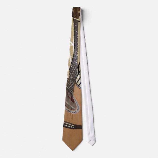 Abstract Guitar Tie (Front)