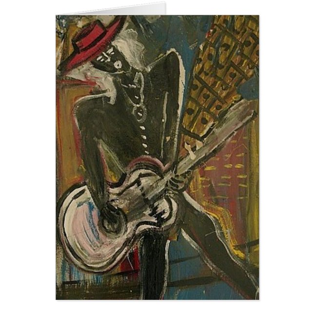 Abstract Guitarist V (Front)