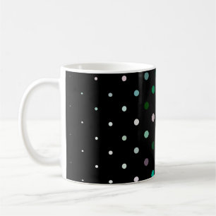 Abstract halftone background pattern. Geometric co Coffee Mug