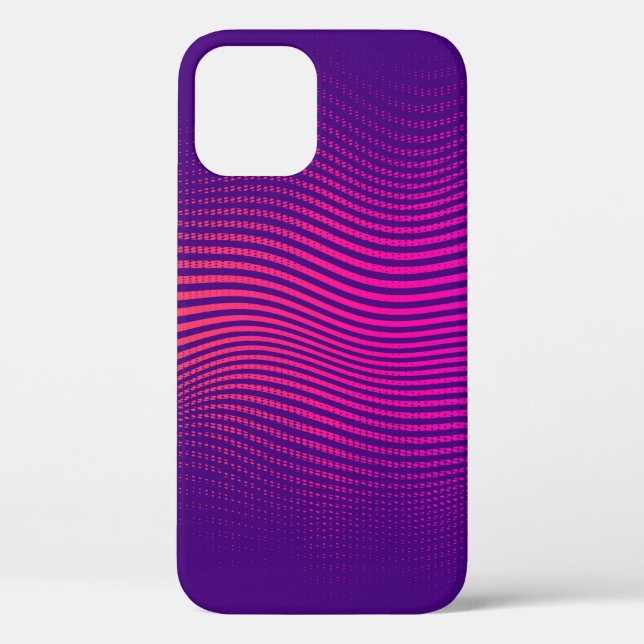 Abstract halftone gradient. vibrant background, wi Case-Mate iPhone case (Back)