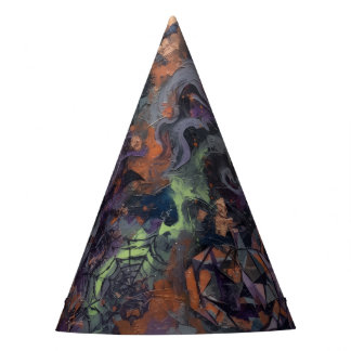 Abstract Halloween Party Hat