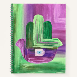 Abstract Hamsa Notebook