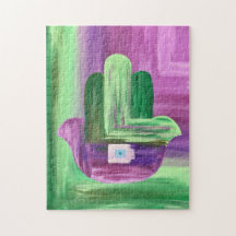 Abstract Hamsa Puzzle