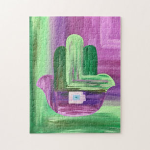 Abstract Hamsa Puzzle