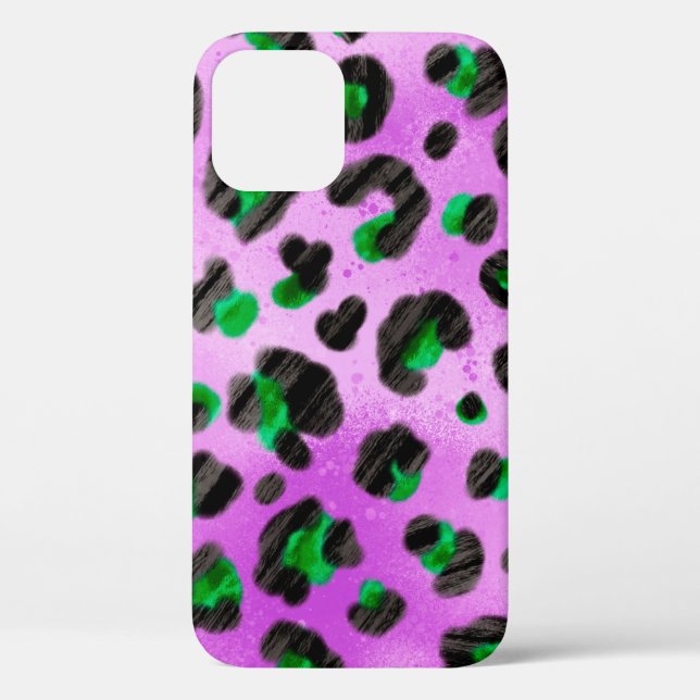 Abstract Hand Drawing Furry Brush Strokes Seamless Case-Mate iPhone Case (Back)