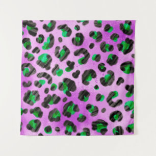 Abstract Hand Drawing Furry Brush Strokes Seamless Tapestry