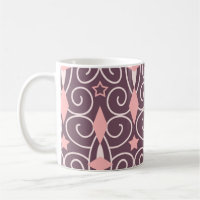 Abstract Hand Drawing Ornamental Geometric Shapes