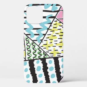 Abstract hand drawn background 3 iPhone 12 case