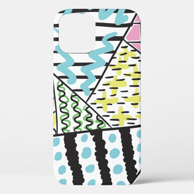 Abstract hand drawn background 3 Case-Mate iPhone case (Back)