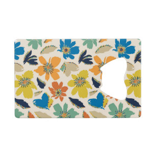 Abstract Hand-Drawn Boho Floral Pattern