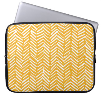 Abstract hand-drawn lines, hipster texture. laptop sleeve