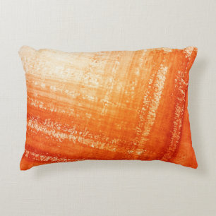 Abstract hand painted background decorative cushion