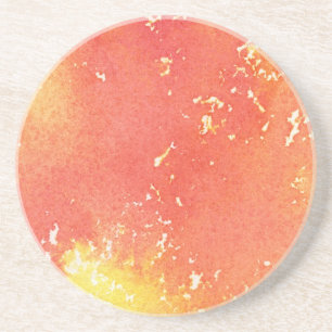 Abstract hand painted watercolor background. coaster