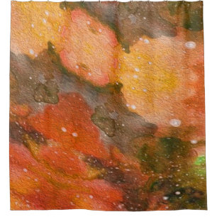 Abstract hand painted watercolor. Nice backgrounda Shower Curtain