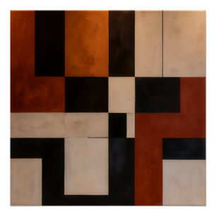 Abstract Harmony Poster