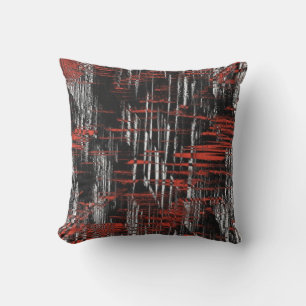 Abstract Hash Tags Cushion