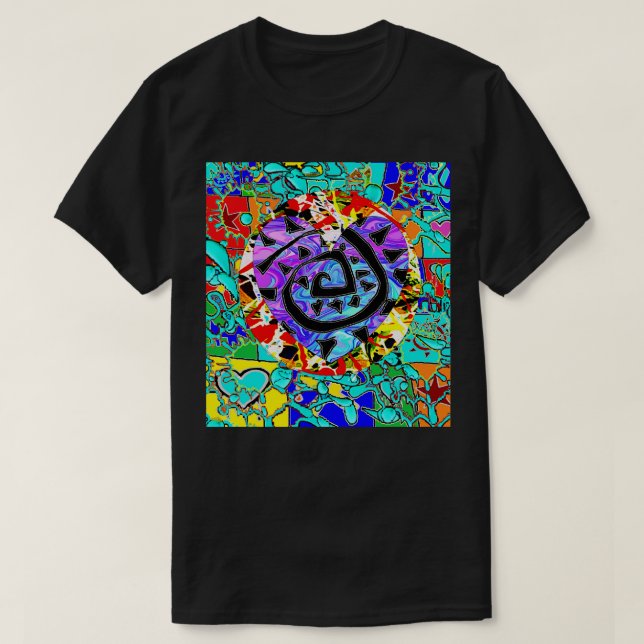 abstract heart 1 T-Shirt (Design Front)