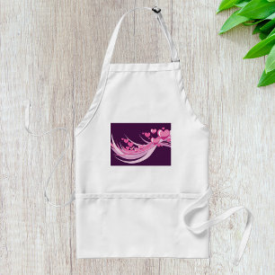 Abstract Hearts Standard Apron