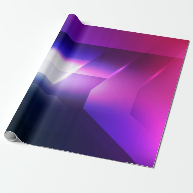Abstract Hexagonal shape backgroundabstract, art,  Wrapping Paper (Unrolled)
