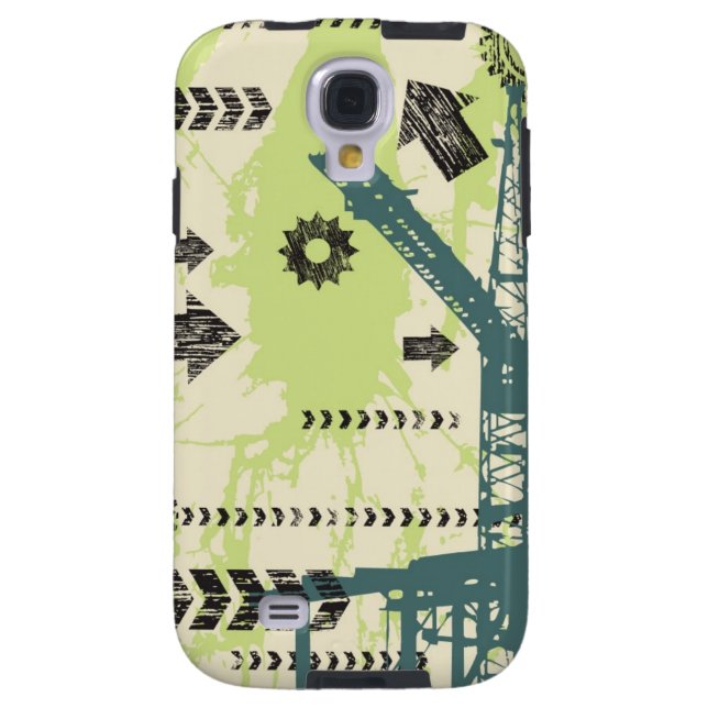 Abstract hi-tech background Case-Mate samsung galaxy case (Back)
