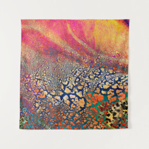 Abstract highly detailed textured grunge backgroun tapestry