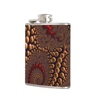 Abstract Hip Flask