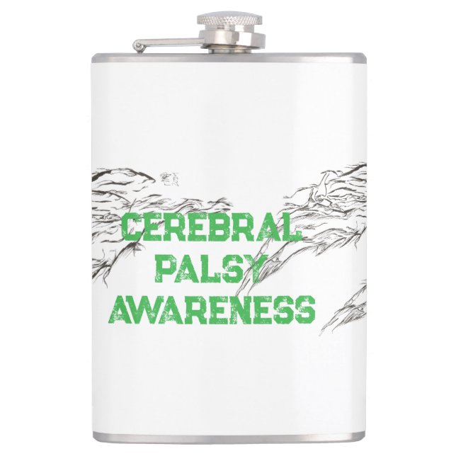 abstract hip flask (Front)