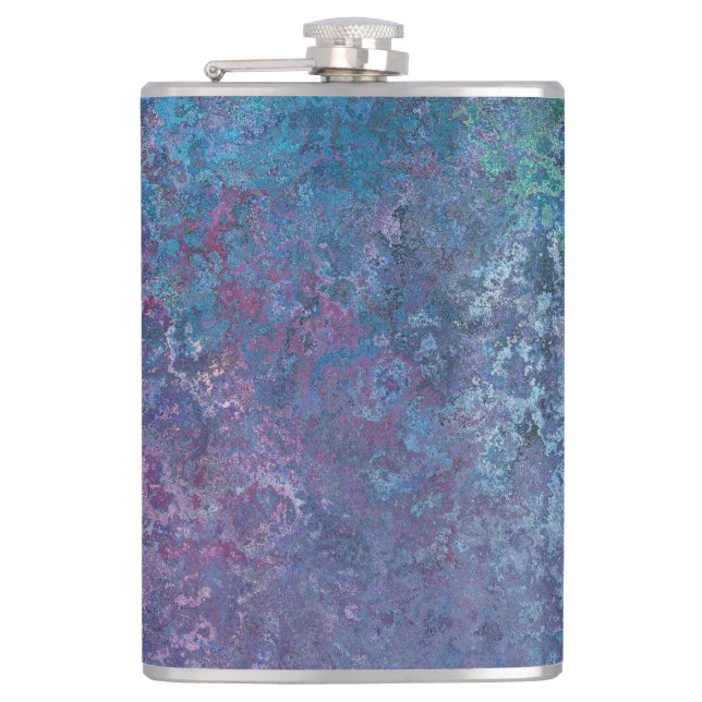 Abstract Hip Flask (Front)